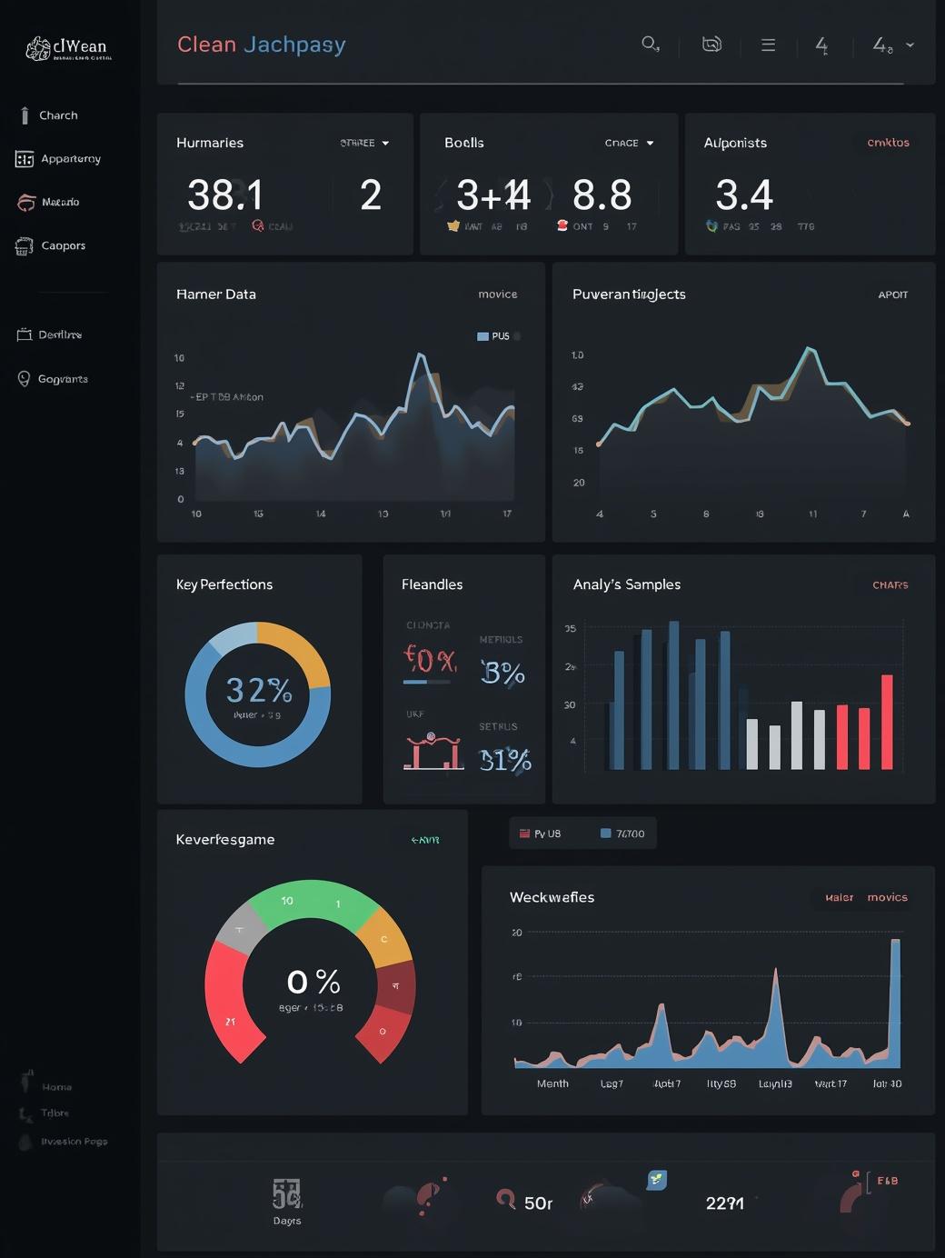 Data et BI à Mbour: Dashboard analytics - Data Visualisation